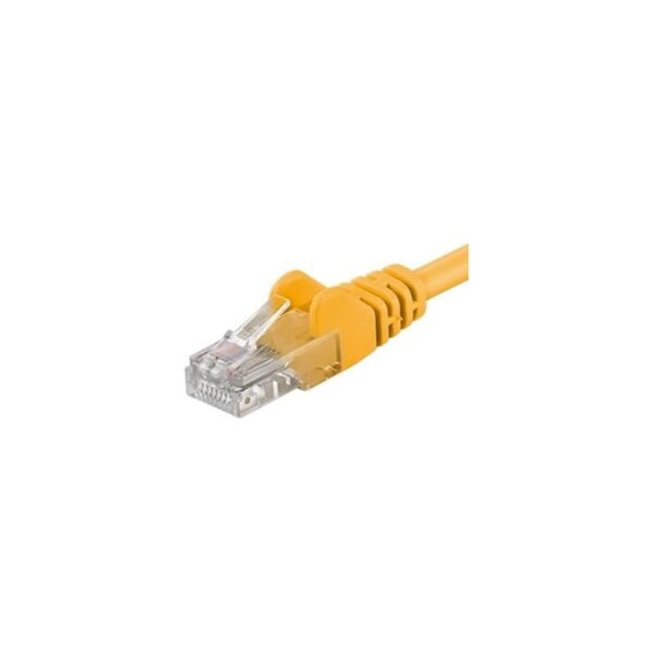 Patchcord UTP RJ45-RJ45 Cat.5e 5m, galben, "UTP-5E-5-Y"