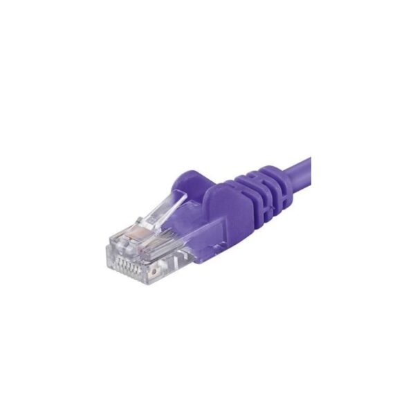 Patchcord UTP RJ45-RJ45 Cat.5e 7m, violet, "UTP-5E-7-V"