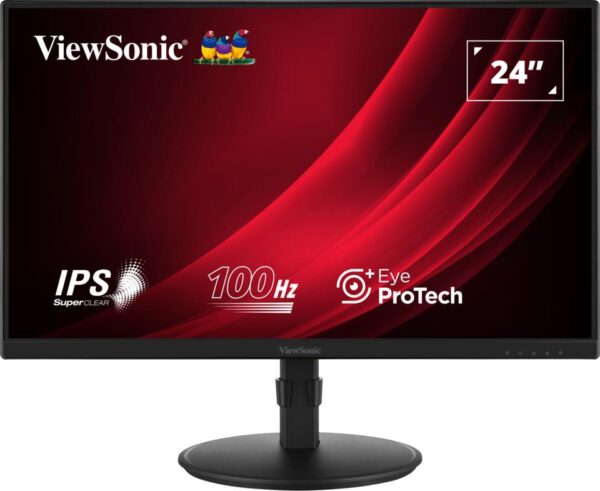 MONITOR LCD 24" IPS/VA2408-HDJ VIEWSONIC "VA2408-HDJ" (timbru verde 7 lei)