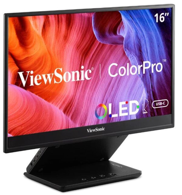 MONITOR LCD 16" OLED PORTABLE/VP16-OLED VIEWSONIC "VP16-OLED" (timbru verde 7 lei)