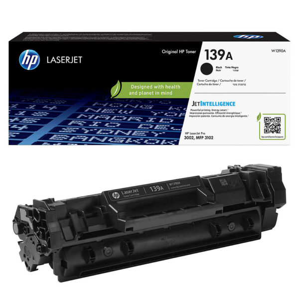 Toner Original HP Black, nr.139A, pentru LaserJet Pro 3002dn|LaserJet Pro 3002dw|LaserJet Pro 3002dwe|MFP 3102fdn|MFP 3102fdne, 1.5k, incl.TV 1.2incl.TV "W1390A"