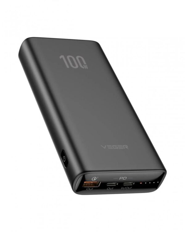 POWER BANK USB 20000MAH/T100 W2032C-100 VEGER "W2032C-100"