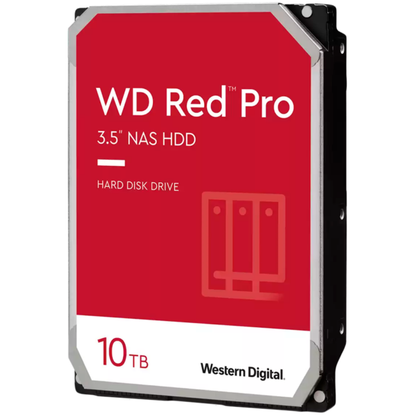 HDD NAS WD Red Pro 10TB CMR, 3.5, 512MB, 7200 RPM, SATA, TBW: 550 "WD103KFBX"