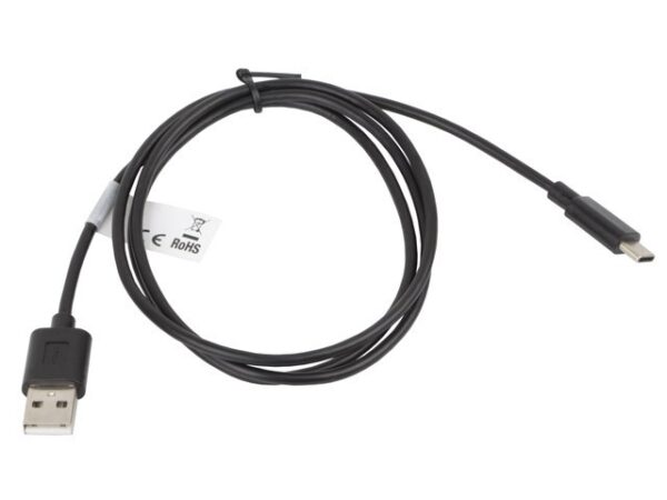 Cablu date Lanberg USB-C(M)  USB-A(M) 2.0 1M negru - imagine 2